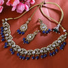 Sukkhi Eye-Catchy Gold Plated Choker Necklace Set For Women