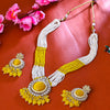 Sukkhi Traditional Gold Plated Long Haram Necklace Set For Women