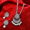 Sukkhi Ethnic Oxidised Long Haram Necklace Set For Women