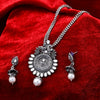 Sukkhi Incredible Oxidised Long Haram Necklace Set For Women