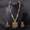 Sukkhi Glimmery Gold Plated Long Haram Necklace Set For Women