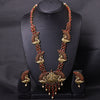 Sukkhi Trendy Gold Plated Long Haram Necklace Set For Women