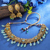 Sukkhi Ravishing Gold Plated Choker Necklace Set For Women