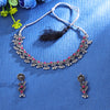 Sukkhi Attractive Oxidised Choker Necklace Set For Women