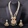 Sukkhi Fascinating Gold Plated Long Haram Necklace Set For Women