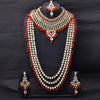 Sukkhi Trendy Gold Plated Dual Necklace Necklace Set For Women