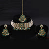 Sukkhi Delicate Gold Plated Choker Necklace Set For Women