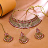 Sukkhi Eye Gold Plated Choker Necklace Set For Women