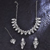Sukkhi Sublime Rhodium Plated Choker Necklace Set For Women