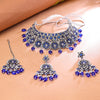 Sukkhi Awesome Oxidised Choker Necklace Set For Women