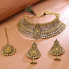 Sukkhi Graceful Gold Plated Choker Necklace Set For Women