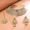 Sukkhi Graceful Gold Plated Choker Necklace Set For Women