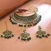 Sukkhi Modern Gold Plated Choker Necklace Set For Women