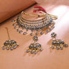 Sukkhi Stylish Gold Plated Choker Necklace Set For Women