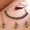 Sukkhi Splendid Gold Plated Choker Necklace Set For Women