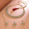 Sukkhi Resplendent Gold Plated Choker Necklace Set For Women