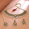 Sukkhi Ravishing Gold Plated Choker Necklace Set For Women