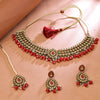 Sukkhi Ravishing Gold Plated Choker Necklace Set For Women