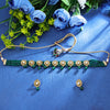 Sukkhi Good-looking Gold Plated Choker Necklace Set For Women