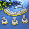 Sukkhi Wonderful Gold Plated Choker Necklace Set For Women