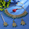 Sukkhi Flawless Gold Plated Choker Necklace Set For Women