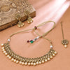 Sukkhi Ethnic Gold Plated Choker Necklace Set For Women