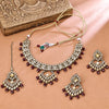 Sukkhi Splendid Gold Plated Choker Necklace Set For Women