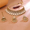 Sukkhi Delicate Gold Plated Choker Necklace Set For Women