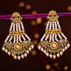 Sukkhi Lovely Gold Plated Chandelier Earring For Women