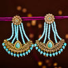 Sukkhi Superb Gold Plated Chandelier Earring For Women