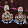 Sukkhi Dainty Gold Plated Chandelier Earring For Women