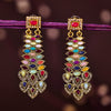 Sukkhi Stunning Gold Plated Chandelier Earring For Women