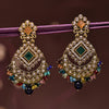 Sukkhi Fabulous Gold Plated Chandelier Earring For Women