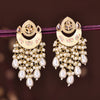 Sukkhi Creative Gold Plated Chandelier Earring For Women