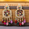 Sukkhi Creative Gold Plated Chandelier Earring For Women