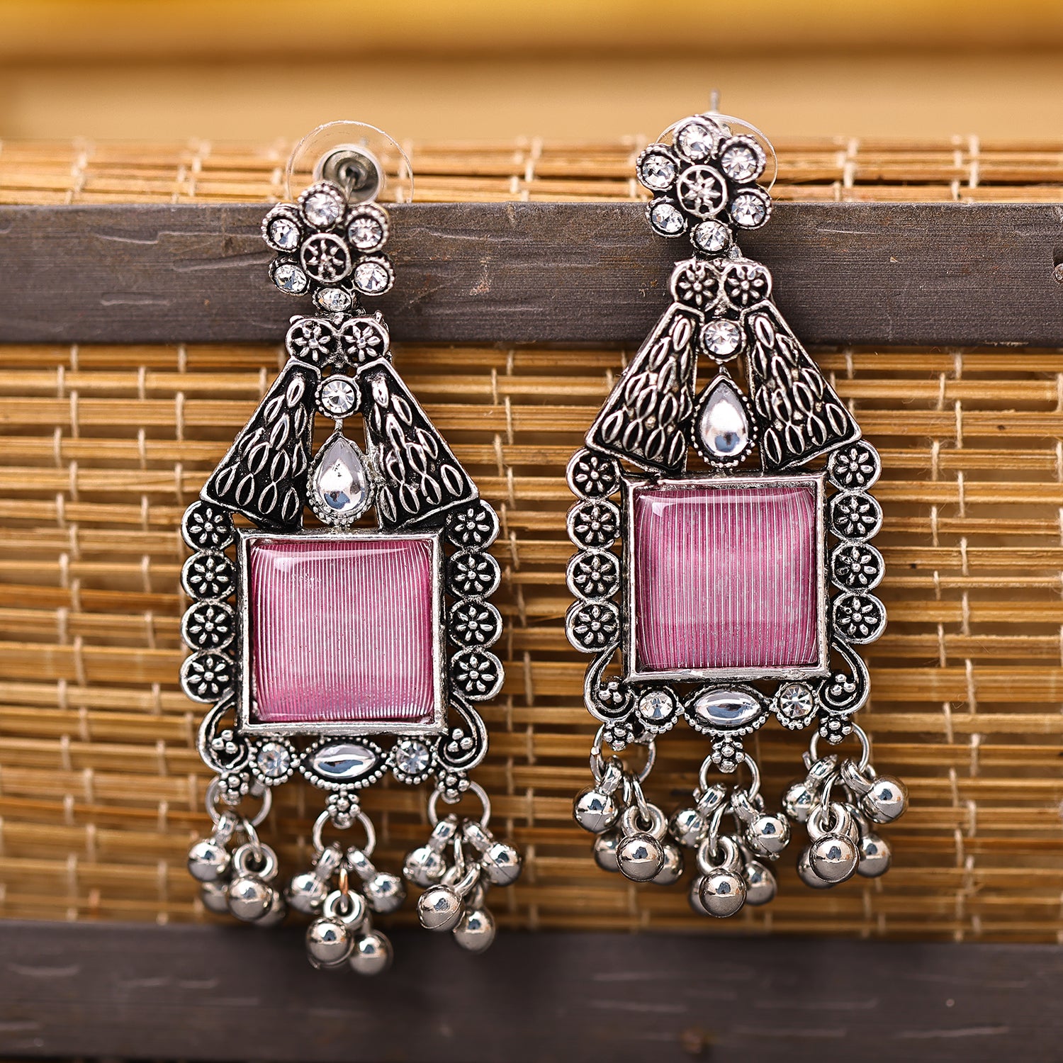 Sukkhi Glorious Oxidised Dangle Earring For Women