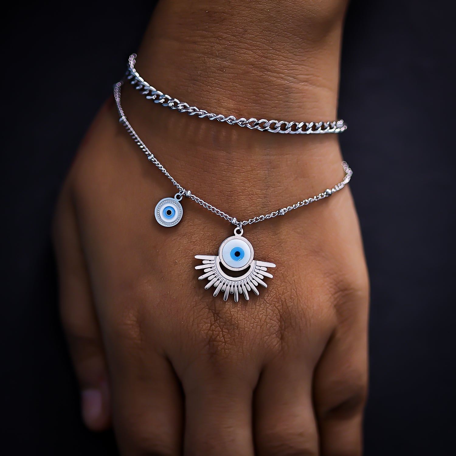 Sukkhi Pretty Oxidised Bracelet For Women