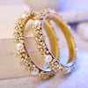 Sukkhi Gleaming Gold Plated Set of 2 Bangles For Women