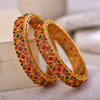Sukkhi Glitzy Gold Plated Set of 2 Bangles For Women