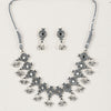 Sukkhi Lavish Oxidised Silver Plated Necklace Set for Women