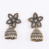 Sukkhi Attractive Floral Shaped with Jhumki Style Oxidised Gold Earring for Women