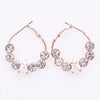 Sukkhi Designer Stones Studded Hoop Earring for Women