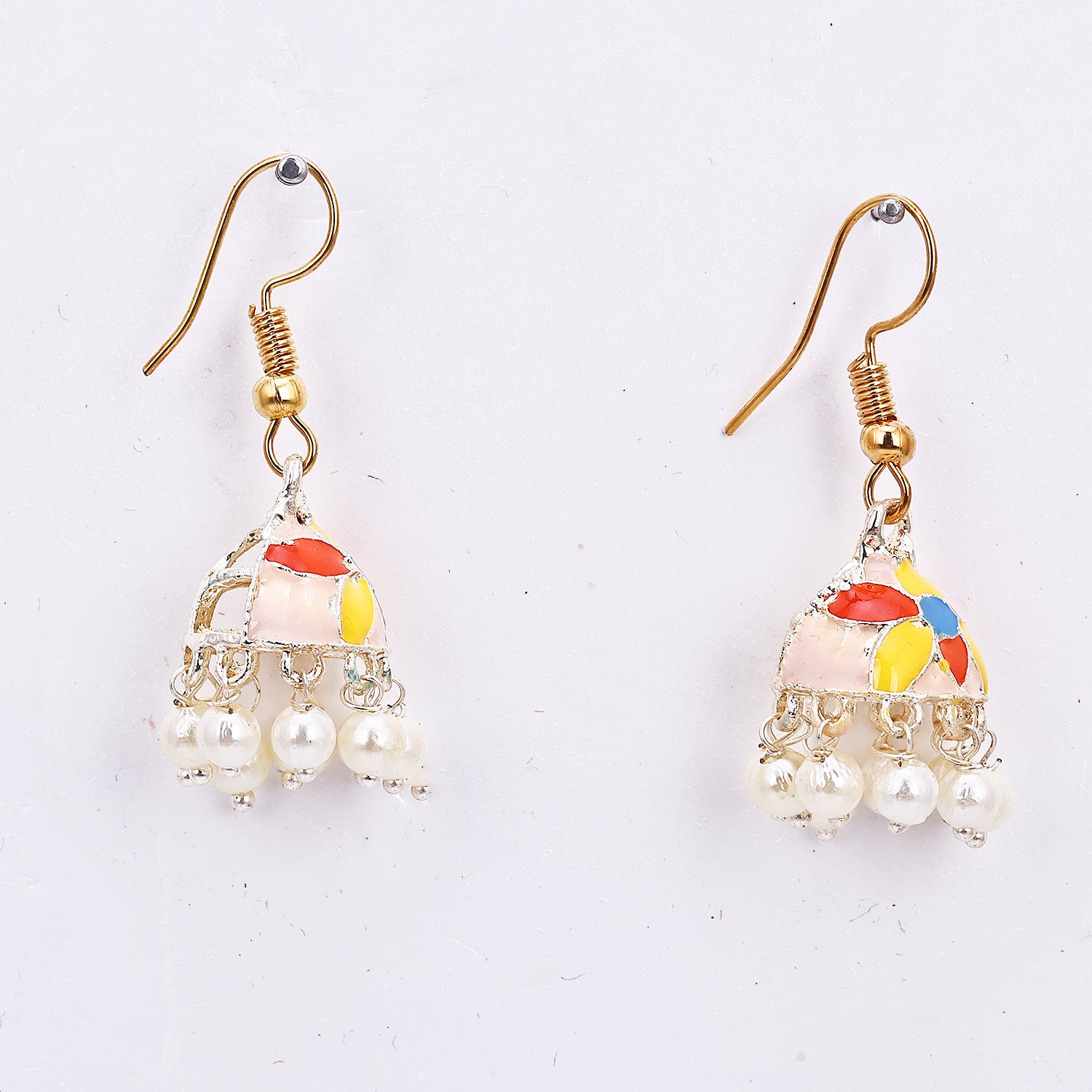 Sukkhi Trendy Gold Plated Multicolor Jhumki Earring for Women