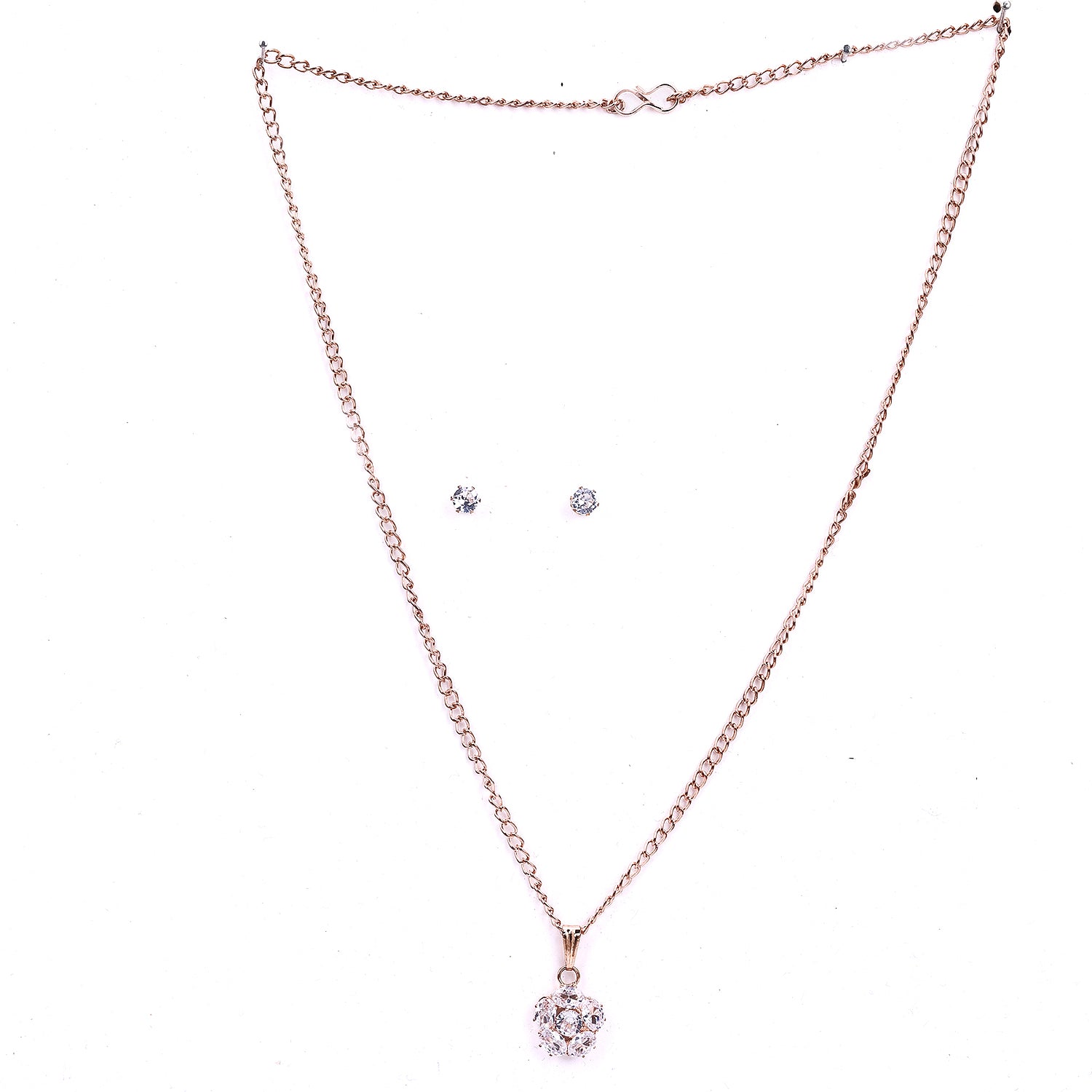 Sukkhi Modern Gold Plated Stones Studded Pendant Set for Women