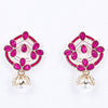 Sukkhi Attractive Rani Pink Jhumki Style Earring for Women