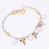 Sukkhi Pretty Gold Plated Charm Bracelet for Women