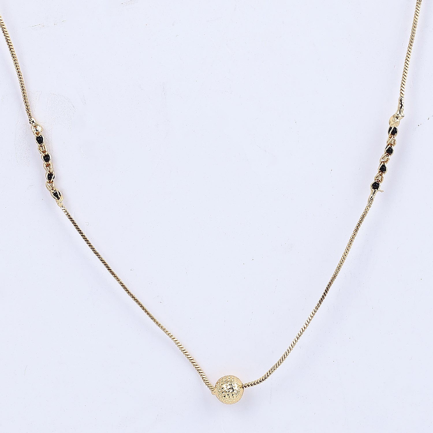 Sukkhi Ornamental Gold Plated Chain Pendant For Women
