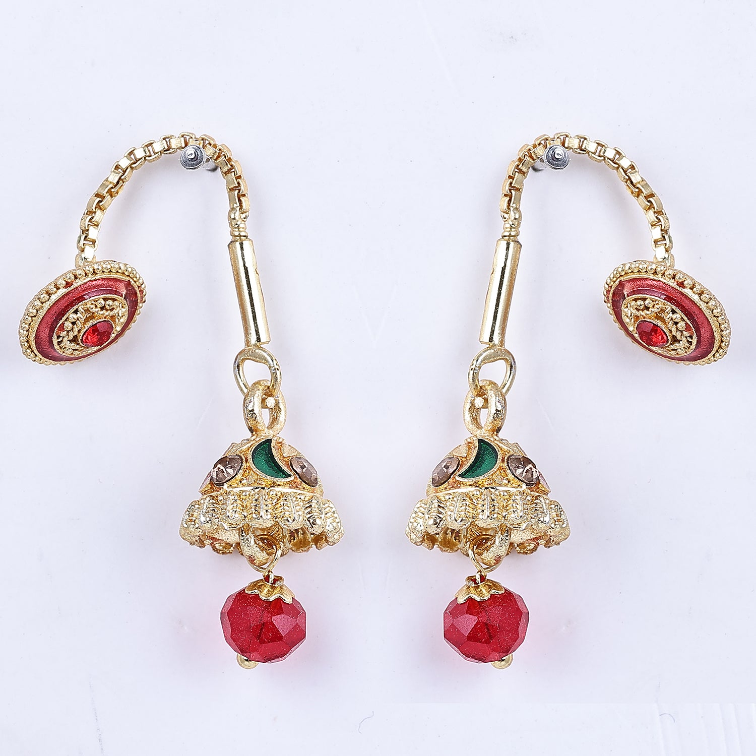 Scintillare by Sukkhi Amazing Gold Plated Stud Earring Combo for Women -  Sukkhi.com