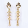 Sukkhi Intricate Gold Plated Dangle Earrings For Women