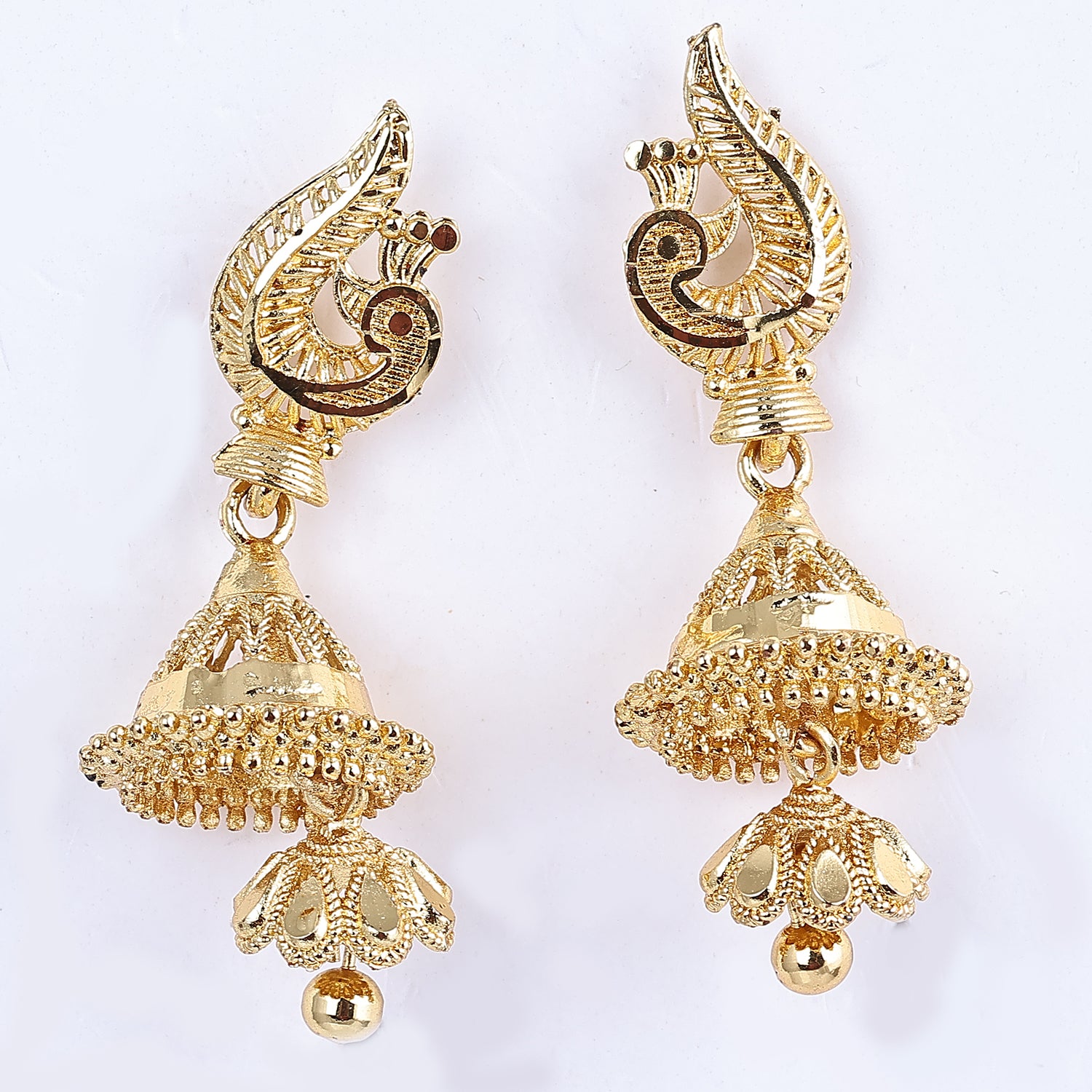 Yellow Gold Kalyan Jewellers Amazon Jewellery Earrings With Price
